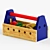 Melissa and Doug Kids Wooden Tool Set 3D model small image 3