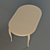 Elegant Oval Dining Table 3D model small image 2