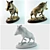 Wild Boar Figurine 3D model small image 2