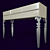 IPE CAVALLI Visionnaire Console - Artdeco Style 3D model small image 1