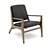 Elegant Saccaro Guria Chair  3D model small image 1