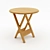 Elegant Gaia Table -  отличное представление стиля и функциональности 3D model small image 1