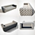 Velvet Desire Sofa - Kare Design 3D model small image 2