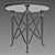 Ralph Lauren Cannes End Table 3D model small image 2