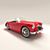 Title: Classic 1955 MG MGA 3D model small image 1