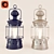 Retro Charm: Vintage Lamp 3D model small image 1