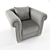 Real Size Armchair 3D model small image 2