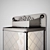 Title: Elegant Butler's Silver Sconce 3D model small image 2