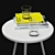 Serene Table Set 3D model small image 2