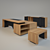Elevate Your Office with BUROSIT ARIA VIP Set 3D model small image 1