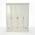 Minimalist Classic Wardrobe - OM Svetlitsa SHS-6 (3) 3D model small image 2