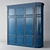 Vintage Corner Cabinet 3D model small image 1