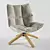 Stylish Armchair: b&b Italia Hucs 3D model small image 1