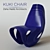 Indigo Fold Chair by Zaha 3D model small image 1