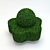 Formed Bush: Stylish and Structured 3D model small image 1