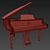 Steinway & Sons Grand Piano 3D model small image 3