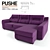 Rois Modular Corner Sofa by Pushe 3D model small image 1