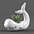 Title: Ceramic Flower Pot Kit 3D model small image 2