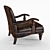 Luxury Hooker Imperial Regal Club Chair 3D model small image 2