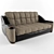 Elegant Teodoro Sofa in PortoBello 3D model small image 1