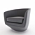 Revolutionary UTurn Chair: Ultimate Comfort & Style 3D model small image 1