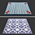 Versatile Set of Cavio Carpets 3D model small image 2