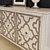 Elegant Melange Miranda Credenza 3D model small image 2