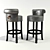 Elegant Bar Chair: Stylish Seating Solution 3D model small image 1