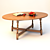 English Style Dining Table 3D model small image 1