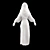 Graceful Nuns Statue 3D model small image 2