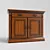 Italian Classic Cherry Wood Furniture 3D model small image 1