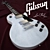 Gipson Les Paul Studio: Alpine White 3D model small image 2