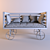 Rustic Rise Sofa 3D model small image 3