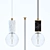 Marble Shine Pendant Lamp 3D model small image 1