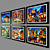 Artistic Oil Paintings: Vibrant and Timeless 3D model small image 3