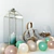 Versatile Decor Set: Cotton Balls, Spools, Candle & Corks 3D model small image 3