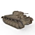 Panzer II: Authentic Tank Replica 3D model small image 2