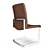 Sleek Huelsta Chair 3D model small image 3
