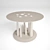 Marble Glory Holes: Stylish Multi-functional Coffee Table. 3D model small image 3