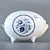 Porcelain Piggy Bank 3D model small image 2