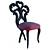 Elegant "Panache" Chair by Christopher Guy 3D model small image 2