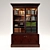 Elegant Baker China Cabinet 3D model small image 1