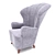 Ollie Chair: Compact Comfort for Your Space 3D model small image 2