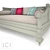 Italian Wood Sofa-Bed: LCI Decora 3D model small image 3
