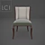 Italian Armchair N055L by LCI Decora 3D model small image 1