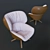 Sleek Armchair: Tabano 3D model small image 2