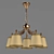 Maytoni Elegant 9-Light Chandelier 3D model small image 1