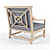 Saltram Lounge Chair - Outdoor Comfort 3D model small image 2