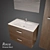 Roca Victoria Nord 80 Wenge Vanity 3D model small image 2