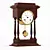 Elegant Hermle Judge Mantel Clock 3D model small image 1